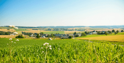 Fernblick über Winterwerb und Oberbachheim